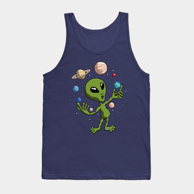 Alien Found Life Tank Top by NewSignCreation